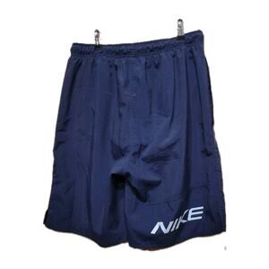 Vintage Y2k Nike Board Lined Swim Shorts Mens Medium Blue